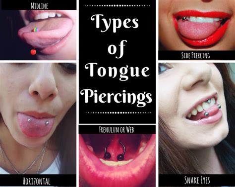 7 Main Types of Tongue Piercings: Which One Is for。